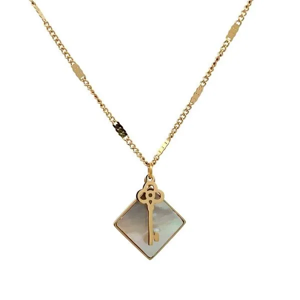 Yellowtone MOP and Key Pendant Dickinson Jewelers Dunkirk, MD