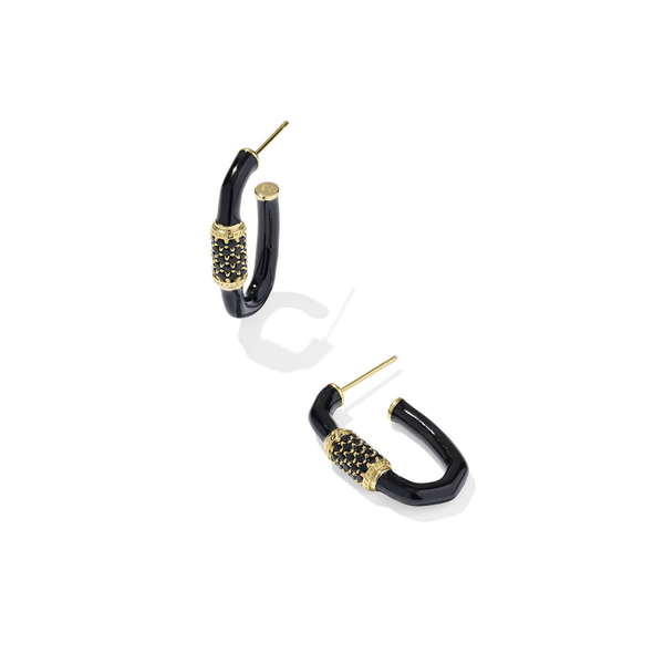 14k Gold Plated "Emery" Hoop Earrings Dickinson Jewelers Dunkirk, MD