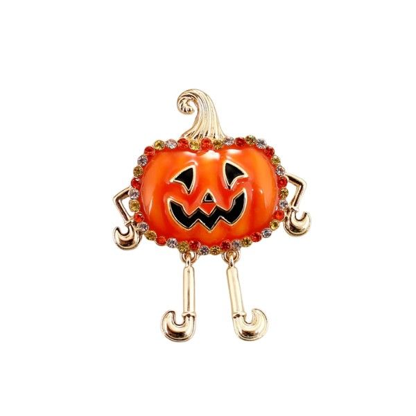 Goldtone Dangle Legs Crystal Jack Pin/Pendant Dickinson Jewelers Dunkirk, MD