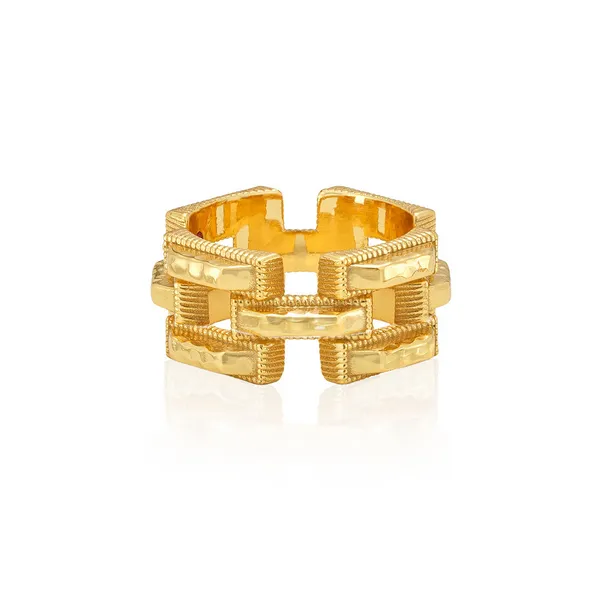 18k Gold Plated Pathway Ring Dickinson Jewelers Dunkirk, MD