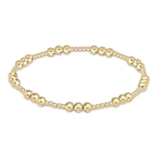 14k Gold Filled Beaded Stretch Bracelet Dickinson Jewelers Dunkirk, MD