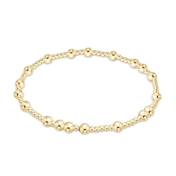 14k Gold Filled Beaded Stretch Bracelet Dickinson Jewelers Dunkirk, MD