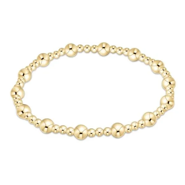 14k Gold Filled Beaded Stretch Bracelet Dickinson Jewelers Dunkirk, MD