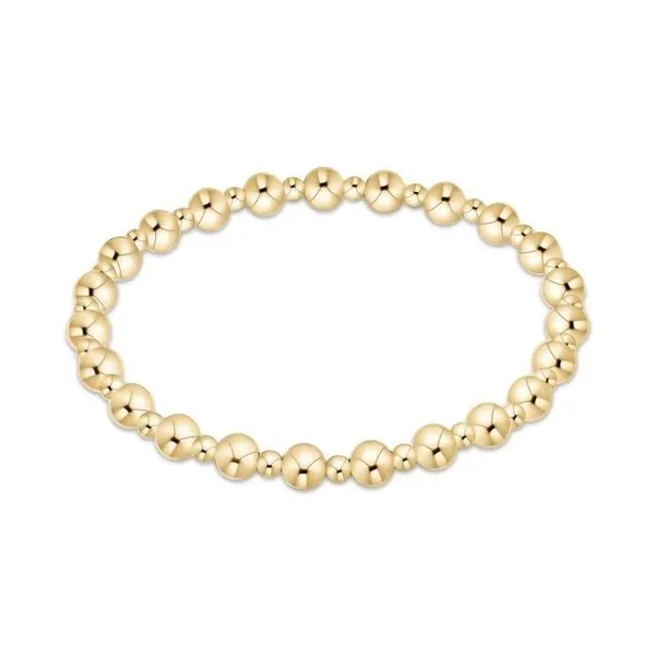 14k Gold Filled Beaded Stretch Bracelet Dickinson Jewelers Dunkirk, MD