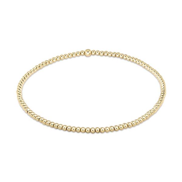 14k Gold Filled Beaded Stretch Bracelet Dickinson Jewelers Dunkirk, MD