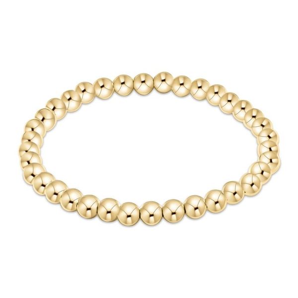 14k Gold Filled Beaded Stretch Bracelet Dickinson Jewelers Dunkirk, MD