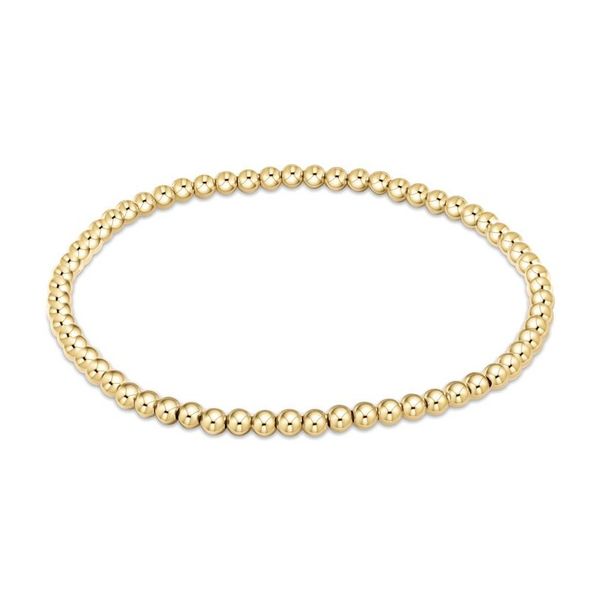 14k Gold Filled Beaded Stretch Bracelet Dickinson Jewelers Dunkirk, MD
