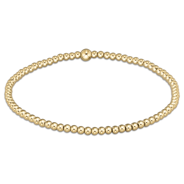 14k Gold Filled Beaded Stretch Bracelet Dickinson Jewelers Dunkirk, MD