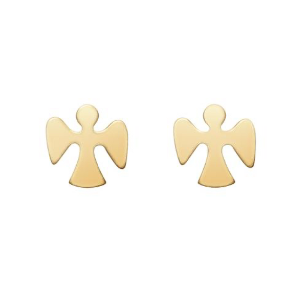 14k Gold Filled Guardian Angel Stud Earrings Dickinson Jewelers Dunkirk, MD