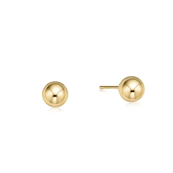14k Gold Filled Classic Ball Stud Earrings Dickinson Jewelers Dunkirk, MD