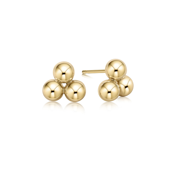 14k Gold Filled Classic Cluster Stud Earrings Dickinson Jewelers Dunkirk, MD