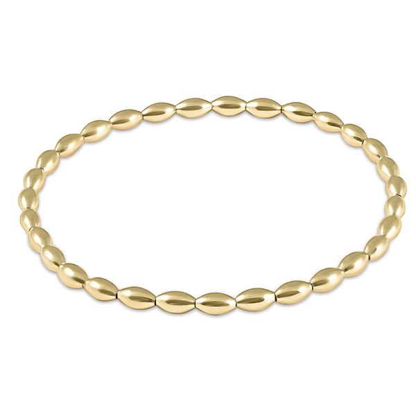 14k Gold Filled Small Beaded Stretch Bracelet Dickinson Jewelers Dunkirk, MD