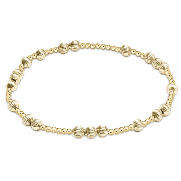 14k Gold Filled Beaded Stretch Bracelet Dickinson Jewelers Dunkirk, MD