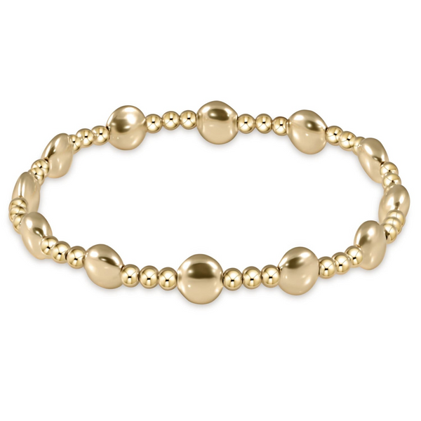 14k Gold Filled Beaded Stretch Bracelet Dickinson Jewelers Dunkirk, MD