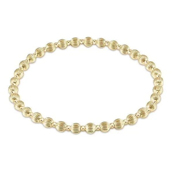 14k Gold Filled Beaded Stretch Bracelet Dickinson Jewelers Dunkirk, MD