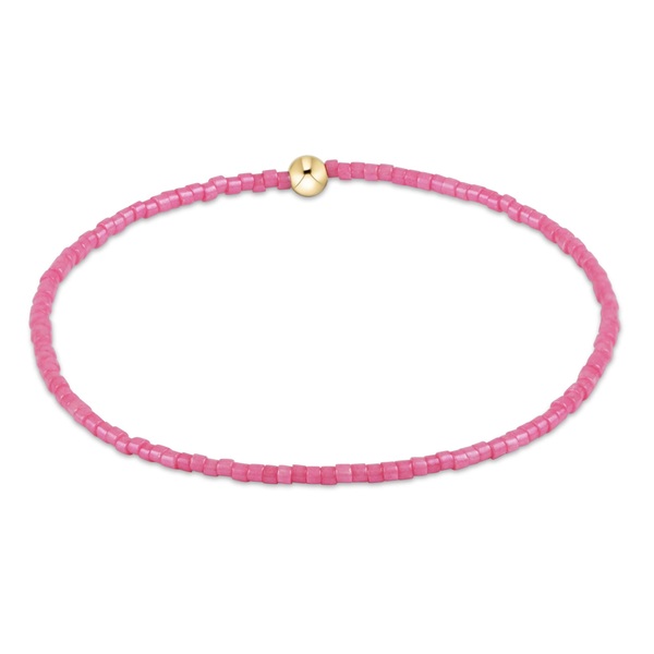14k Gold Filled Bubblegum Beaded Stretch Bracelet Dickinson Jewelers Dunkirk, MD