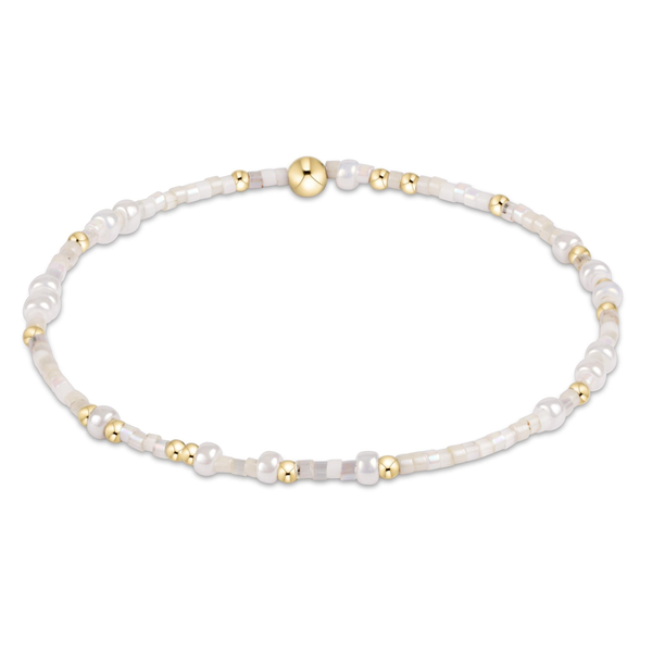 14k Gold Filled Beaded Stretch Bracelet Dickinson Jewelers Dunkirk, MD