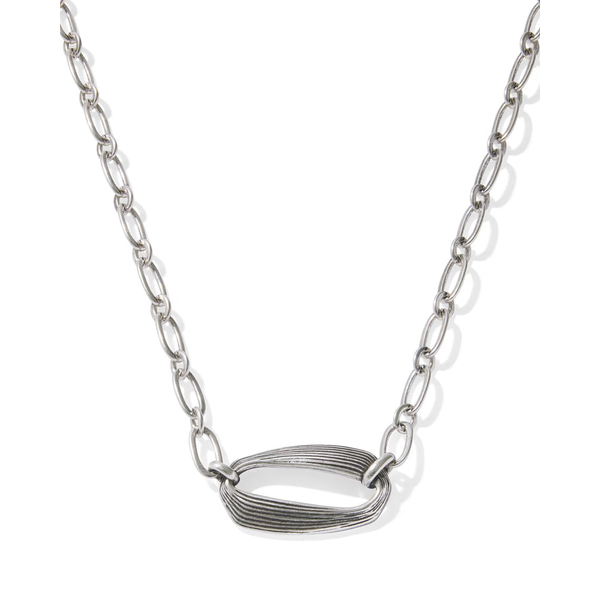 Vintage Silver Plated Short Pendant Necklace Dickinson Jewelers Dunkirk, MD