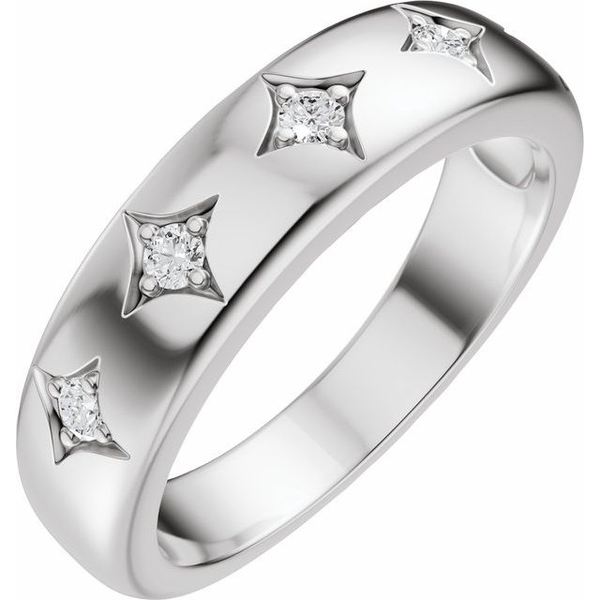 Lab Grown Diamond Wedding Band Diedrich Jewelers Ripon, WI