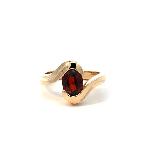 Custom Garnet Ring Diedrich Jewelers Ripon, WI