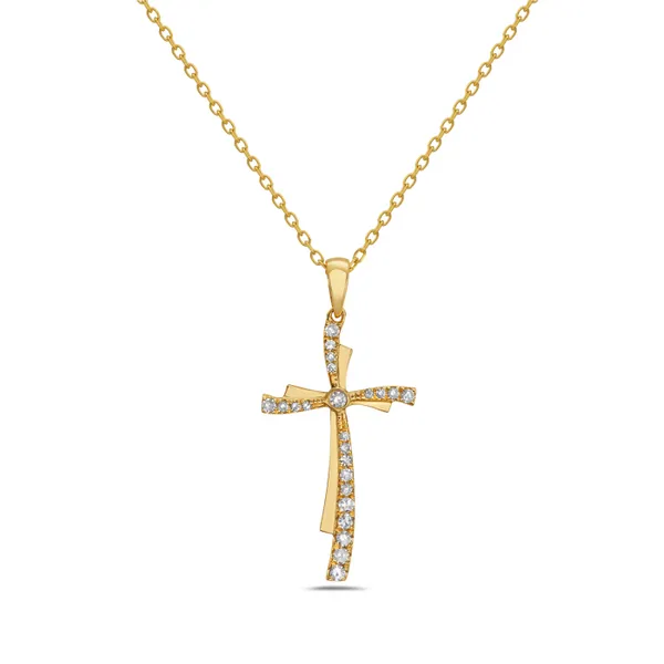 Diamond Cross Pendant