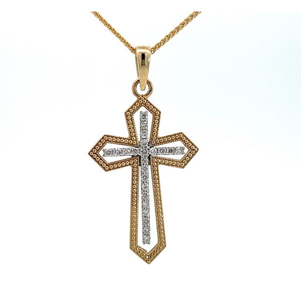 Lab Grown Diamond Cross Pendant Diedrich Jewelers Ripon, WI