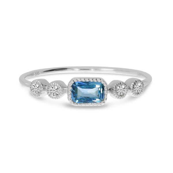 Blue Topaz Ring Diedrich Jewelers Ripon, WI
