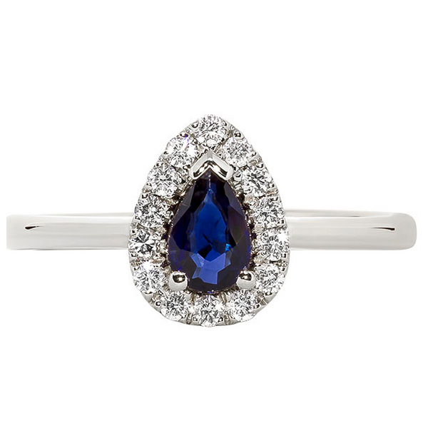 Sapphire & Diamond Ring Diedrich Jewelers Ripon, WI