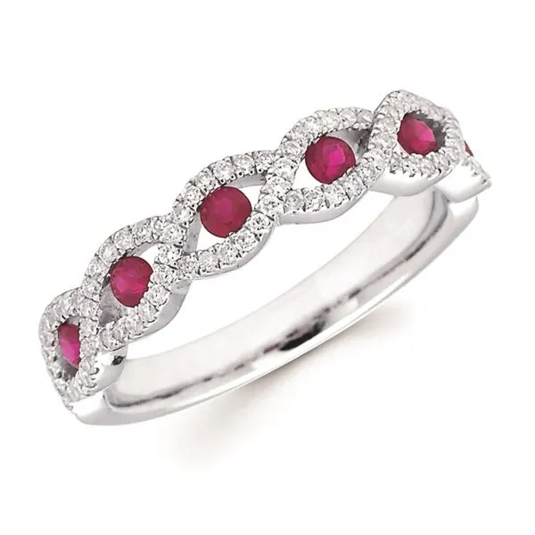 Diamond and Ruby Ring Diedrich Jewelers Ripon, WI