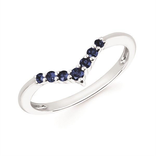 14kt White Gold Sapphire Ring Diedrich Jewelers Ripon, WI