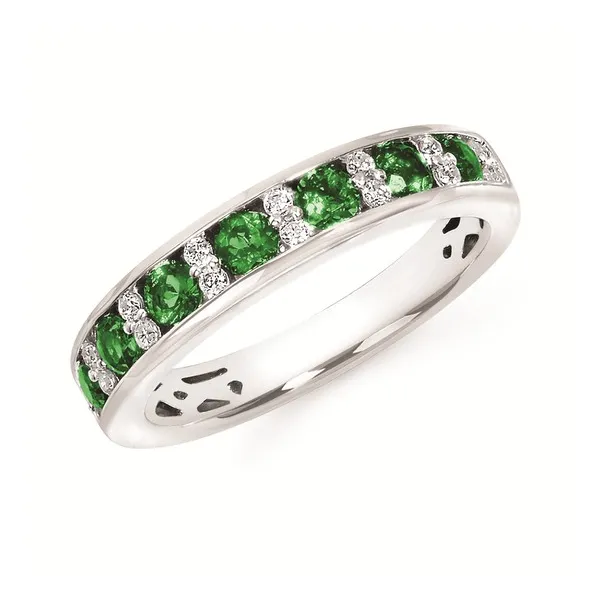 Emerald and Diamond Ring Diedrich Jewelers Ripon, WI