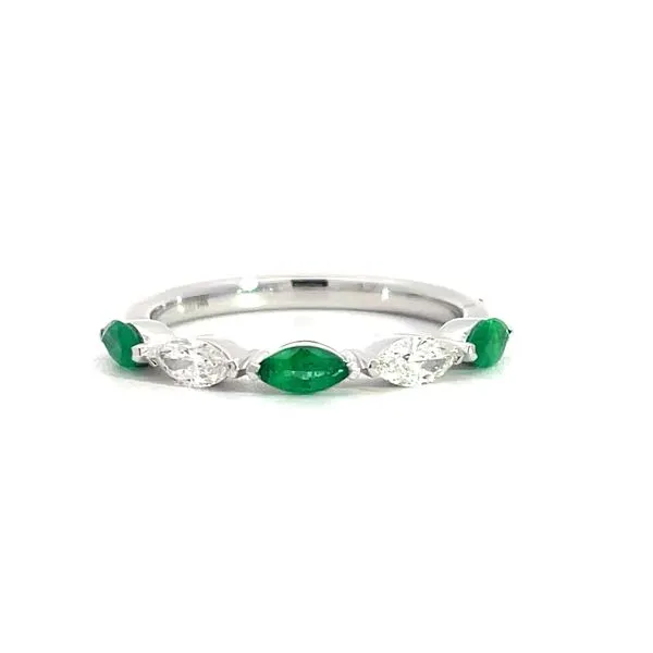 Emerald and Diamond Ring