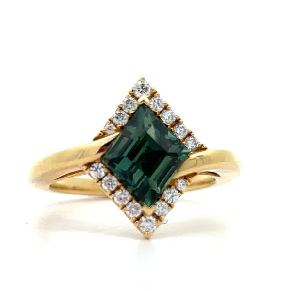 Sapphire and Diamond Ring Diedrich Jewelers Ripon, WI