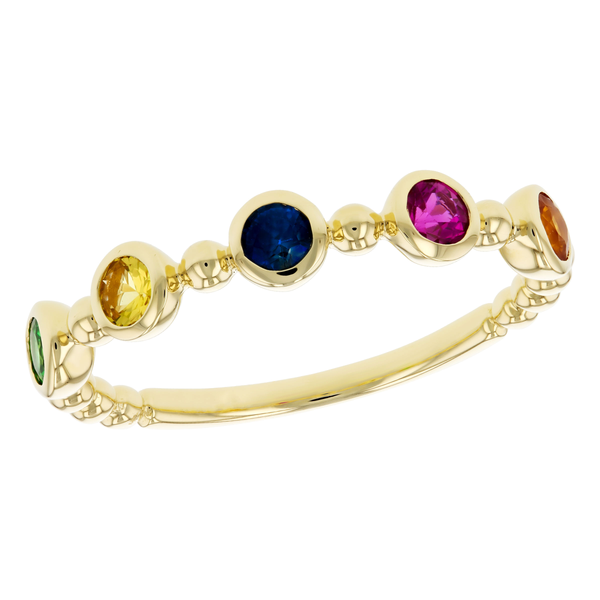 Sapphire & Garnet Ring Diedrich Jewelers Ripon, WI