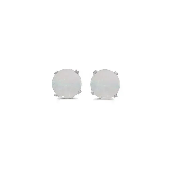 14kt Gold Opal Earrings similar item image