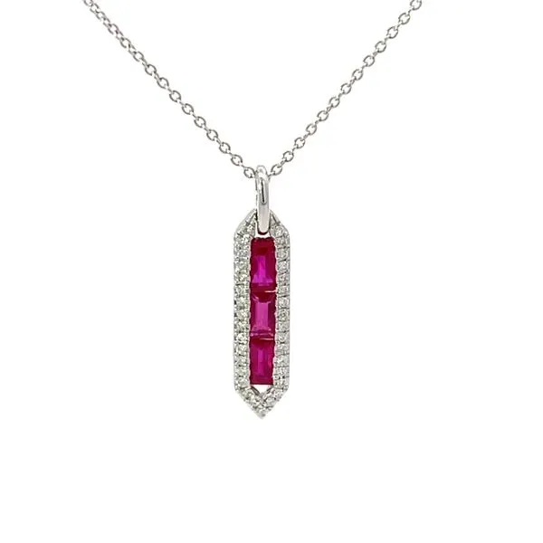 Ruby and Diamond Pendant similar item image