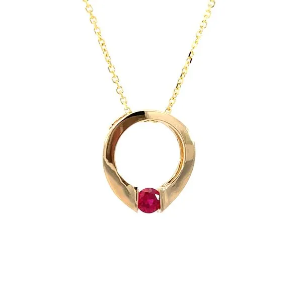 14kt Ruby Pendant Diedrich Jewelers Ripon, WI