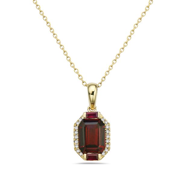 Garnet Pendant Diedrich Jewelers Ripon, WI