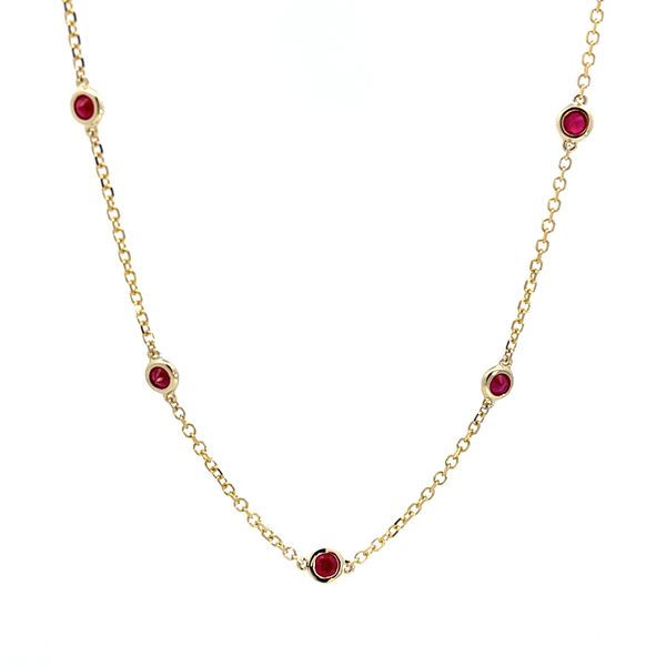 Ruby Necklace Diedrich Jewelers Ripon, WI