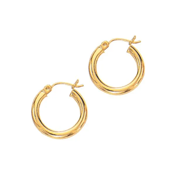 14kt Gold Hoop Earrings Diedrich Jewelers Ripon, WI