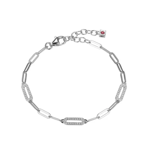 Sterling Silver Paperclip Bracelet Diedrich Jewelers Ripon, WI
