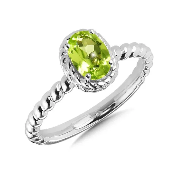 Sterling Silver Peridot Ring Diedrich Jewelers Ripon, WI