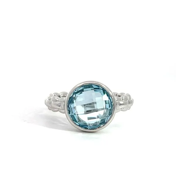 Sterling Silver Blue Topaz Ring Diedrich Jewelers Ripon, WI