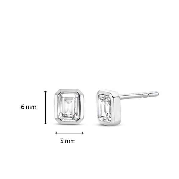 Sterling Silver Earrings Image 3 Diedrich Jewelers Ripon, WI