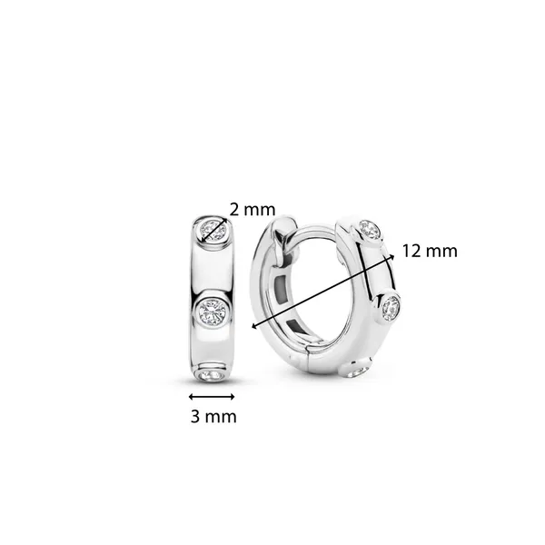 Sterling Silver Earrings Image 5 Diedrich Jewelers Ripon, WI