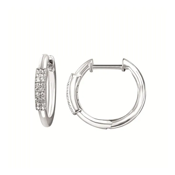 Sterling Silver Diamond Earrings Diedrich Jewelers Ripon, WI