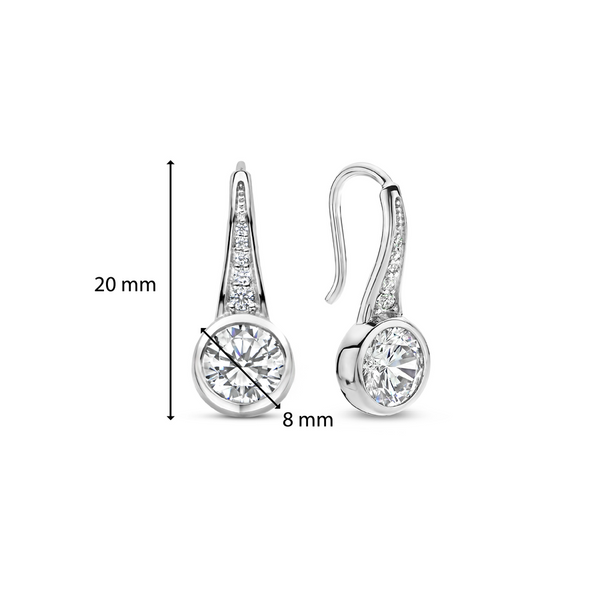 Sterling Silver Earrings Image 5 Diedrich Jewelers Ripon, WI