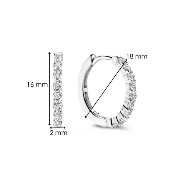 Sterling Silver Earrings Image 2 Diedrich Jewelers Ripon, WI