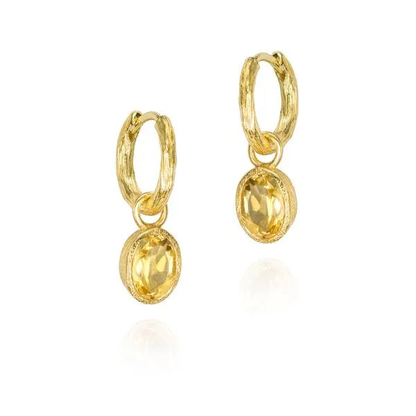 Sterling Silver Citrine Earrings Diedrich Jewelers Ripon, WI
