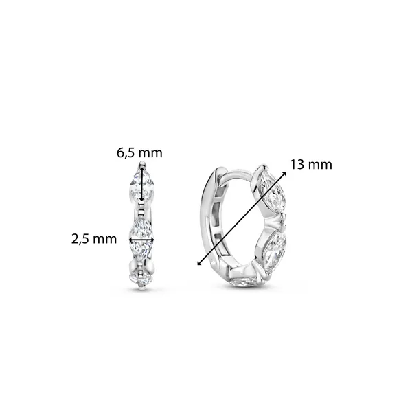 Sterling Silver Earrings Image 5 Diedrich Jewelers Ripon, WI